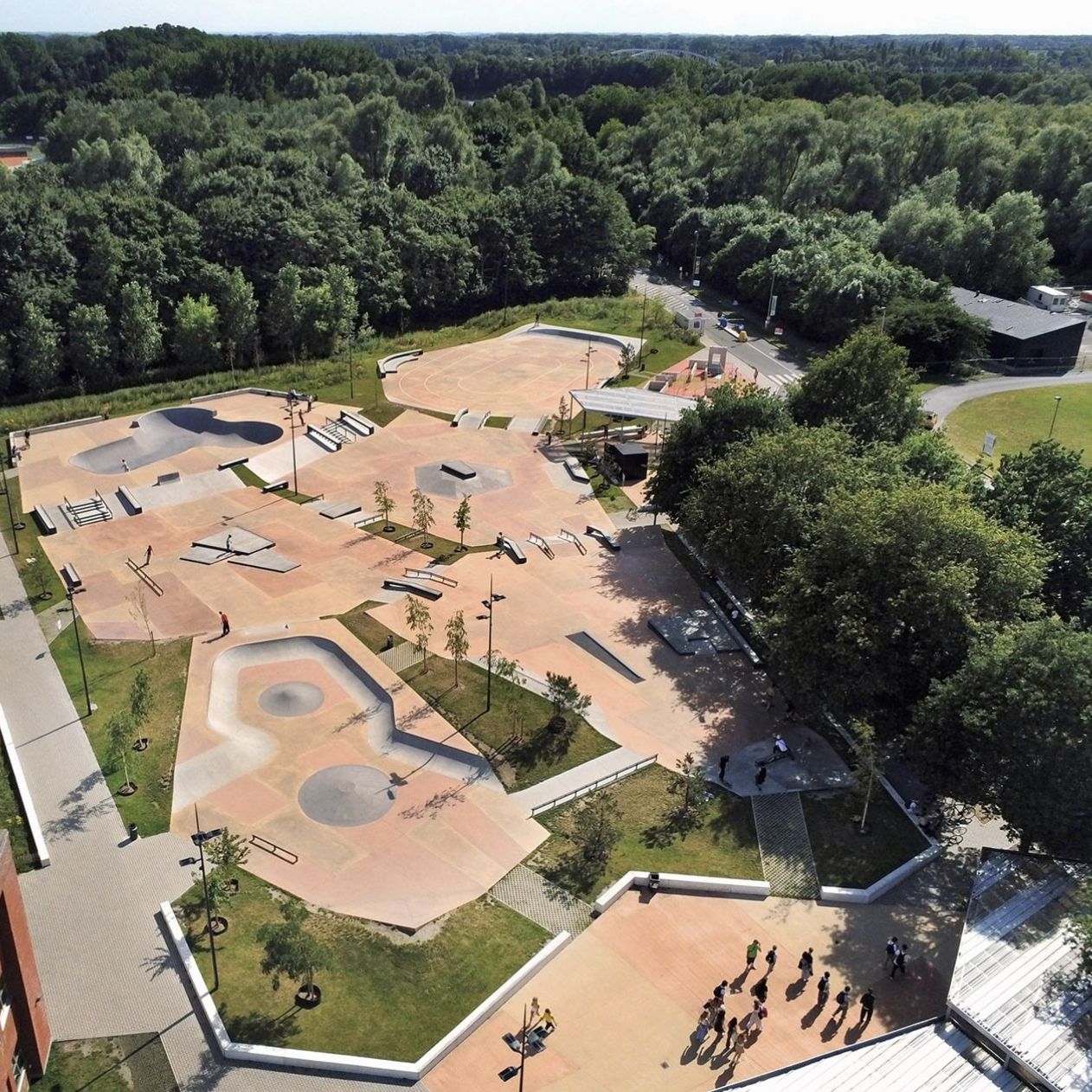 Exemple de réalisation à Gent